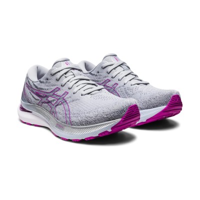 ASICS Gel-Kayano 29 1012B272-020 レディース グレー パープル ランニングシューズ 卓越したクッション性と動的サポート