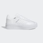 Adidas Gazelle Bold IE5130 - White Leather Sneakers with Platform Sole Adidas Gazelle Bold IE5130 All-White Leather Sneakers with Platform Sole