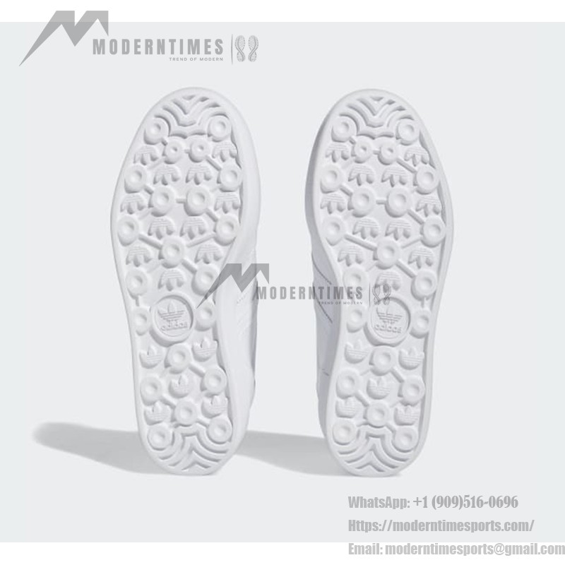 Adidas Gazelle Bold IE5130 - White Leather Sneakers with Platform Sole Adidas Gazelle Bold IE5130 All-White Leather Sneakers with Platform Sole
