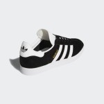 Adidas Gazelle BB5476 - Black Suede Sneakers with White Stripes Adidas Gazelle BB5476 Black Suede Sneakers with White Stripes