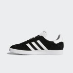 Adidas Gazelle BB5476 - Black Suede Sneakers with White Stripes Adidas Gazelle BB5476 Black Suede Sneakers with White Stripes