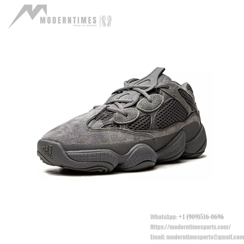 Adidas Yeezy 500 "Granite" GX6373 - Iconic Gray Sneakers for Everyday Style Adidas Yeezy 500 "Granite" GX6373 - Gray Retro Sneakers with Premium Materials