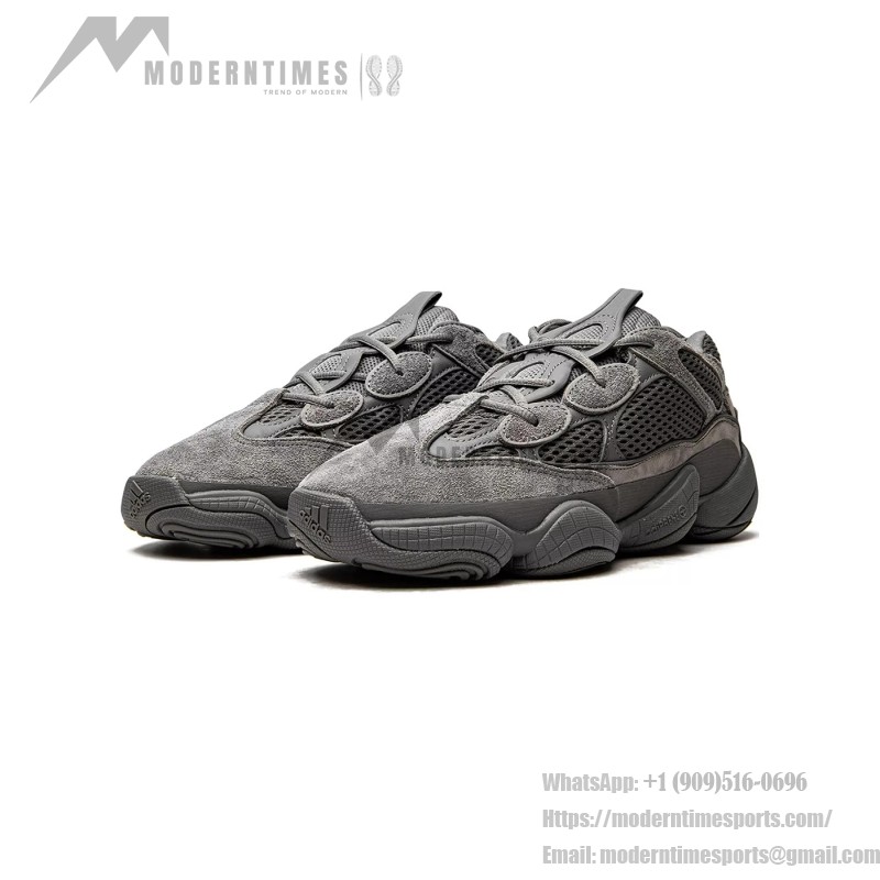 Adidas Yeezy 500 "Granite" GX6373 - Iconic Gray Sneakers for Everyday Style Adidas Yeezy 500 "Granite" GX6373 - Gray Retro Sneakers with Premium Materials