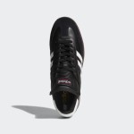 Adidas Samba Classic 034563 - Black Leather Sneakers with White Stripes Adidas Samba Classic 034563 Black Sneakers with White Stripes and Gum Sole
