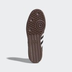 Adidas Samba Classic 034563 - Black Leather Sneakers with White Stripes Adidas Samba Classic 034563 Black Sneakers with White Stripes and Gum Sole