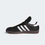 Adidas Samba Classic 034563 - Black Leather Sneakers with White Stripes Adidas Samba Classic 034563 Black Sneakers with White Stripes and Gum Sole