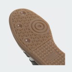 Adidas Samba Decon IF0642 - ホワイトレザースニーカー Adidas Samba Decon IF0642 ホワイトレザースニーカー ブラックストライプ ガムソール