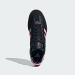 Adidas Samba IH8157 - Black Sneakers with Pink Stripes Adidas Samba IH8157 Black Sneakers with Pink Stripes and Gum Sole