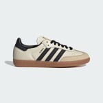 Adidas Samba OG ID0478 - Classic Ivory White Sneakers with Black Stripes Adidas Samba OG ID0478 Ivory White Sneakers with Black Stripes and Gum Sole