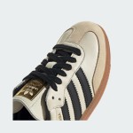 Adidas Samba OG ID0478 - Classic Ivory White Sneakers with Black Stripes Adidas Samba OG ID0478 Ivory White Sneakers with Black Stripes and Gum Sole