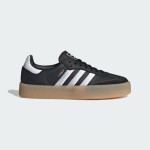 Adidas Samba OG ID0436 - Black Sneakers with Silver Stripes Adidas Samba OG ID0436 Black Sneakers with Silver Stripes and Gum Sole