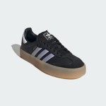 Adidas Samba OG ID0436 - Black Sneakers with Silver Stripes Adidas Samba OG ID0436 Black Sneakers with Silver Stripes and Gum Sole