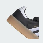 Adidas Samba OG ID0436 - Black Sneakers with Silver Stripes Adidas Samba OG ID0436 Black Sneakers with Silver Stripes and Gum Sole