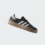 Adidas Samba OG ID0436 - Black Sneakers with Silver Stripes Adidas Samba OG ID0436 Black Sneakers with Silver Stripes and Gum Sole