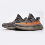 アディダス イージー ブースト 350 V2 “ベルーガ” BB1826 アディダス イージー ブースト 350 V2 “ベルーガ” BB1826 グレーとオレンジのスニーカー