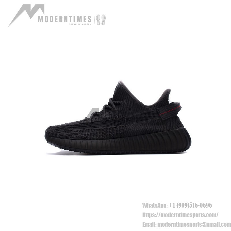 Adidas Yeezy Boost 350 V2 "Black" Triple Black Sneakers Adidas Yeezy Boost 350 V2 "Black" Stealthy Triple Black Sneakers