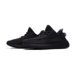 Adidas Yeezy Boost 350 V2 "Black" Triple Black Sneakers Adidas Yeezy Boost 350 V2 "Black" Stealthy Triple Black Sneakers