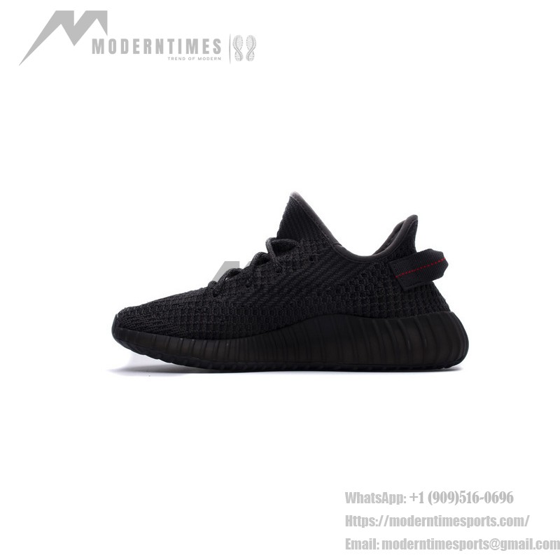 Adidas Yeezy Boost 350 V2 "Black" Triple Black Sneakers Adidas Yeezy Boost 350 V2 "Black" Stealthy Triple Black Sneakers