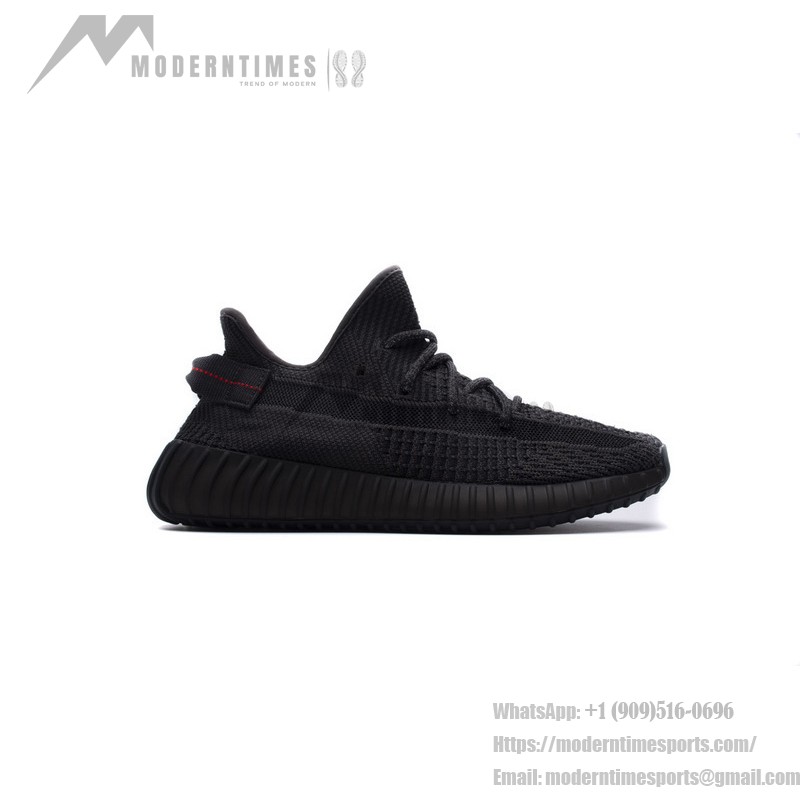 Adidas Yeezy Boost 350 V2 "Black" Triple Black Sneakers Adidas Yeezy Boost 350 V2 "Black" Stealthy Triple Black Sneakers