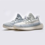 Adidas Yeezy Boost 350 V2 "Cloud White Reflective" リフレクティブスニーカー Adidas Yeezy Boost 350 V2 "Cloud White Reflective" 限定版スニーカー