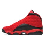 Air Jordan 13 Retro "Black Red" DJ5982-602 - 大胆なレッドとブラックのデザイン Air Jordan 13 Retro "Black Red" DJ5982-602 - レッドスエードとブラックレザーのスニーカー