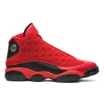 Air Jordan 13 Retro "Black Red" DJ5982-602 - 大胆なレッドとブラックのデザイン Air Jordan 13 Retro "Black Red" DJ5982-602 - レッドスエードとブラックレザーのスニーカー