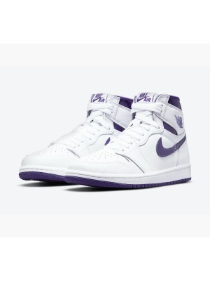 Air Jordan 1 High OG Court Purple Women's Basketball Shoes CD0461-151