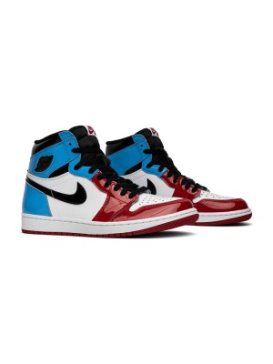 Air Jordan 1 High OG Fearless CK5666-100 - Classic Red, White, and Blue Design