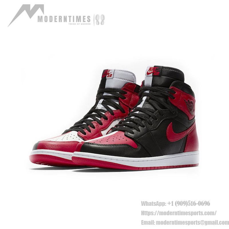 Air Jordan 1 Retro High OG “Homage to Home” Black Red White High-Top Basketball Shoes 861428-061 Air Jordan 1 Retro High OG “Homage to Home” Black Red White High-Top Basketball Shoes