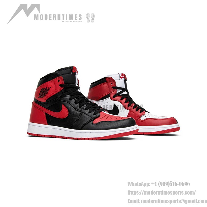 Air Jordan 1 Retro High OG “Homage to Home” Black Red White High-Top Basketball Shoes 861428-061 Air Jordan 1 Retro High OG “Homage to Home” Black Red White High-Top Basketball Shoes