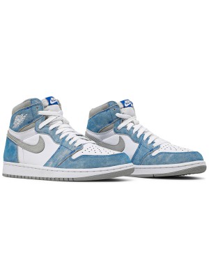 Air Jordan 1 High OG Hyper Royal 555088-402 - Classic Light Blue and Grey Design