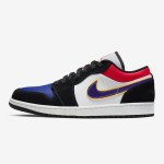 Air Jordan 1 Low CJ9216-051 - Sleek Black Low-Top Sneaker Air Jordan 1 Low CJ9216-051 - Sleek Black Low-Top Sneaker with Grey & White Accents