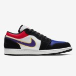 Air Jordan 1 Low CJ9216-051 - Sleek Black Low-Top Sneaker Air Jordan 1 Low CJ9216-051 - Sleek Black Low-Top Sneaker with Grey & White Accents