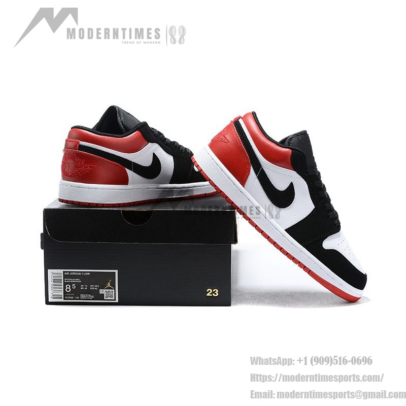 エクスクルーシブAir Jordan 1 Low White Edition Air Jordan 1 Low White Edition - モデル553558-116