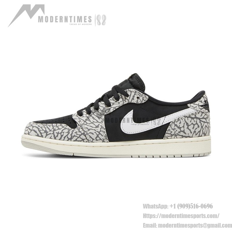 クラシックなブラックとグレーの Air Jordan 1 Low OG “Black Cement” CZ0790-001 クラシックなブラックとグレーの Air Jordan 1 Low OG “Black Cement” CZ0790-001 スニーカー