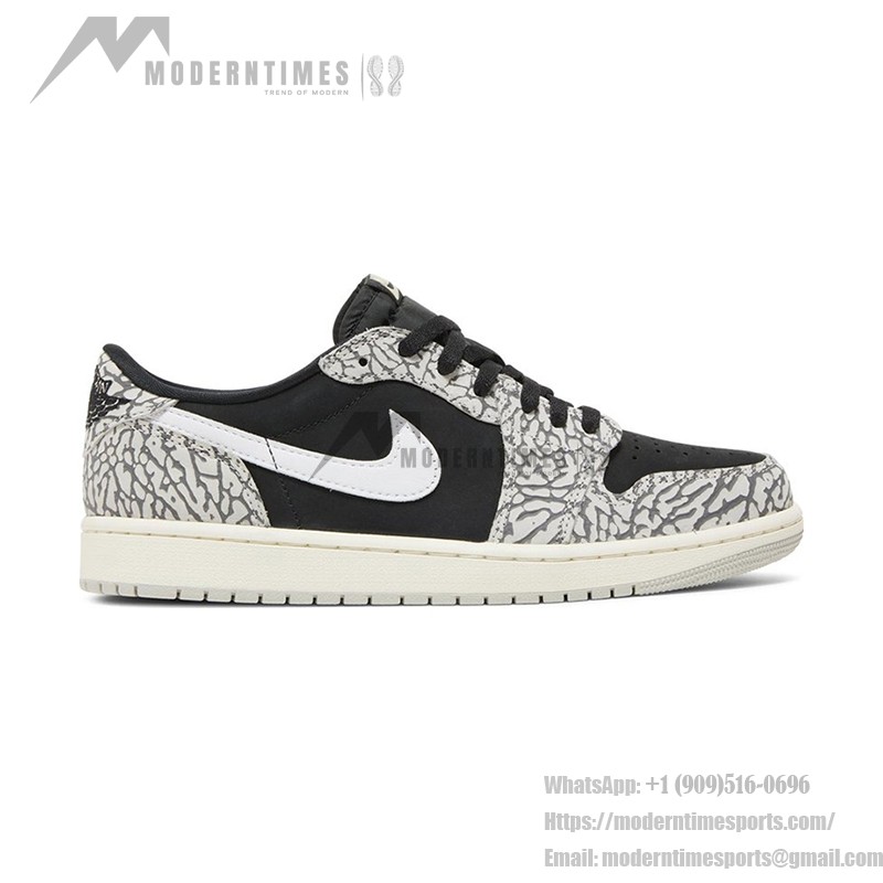 クラシックなブラックとグレーの Air Jordan 1 Low OG “Black Cement” CZ0790-001 クラシックなブラックとグレーの Air Jordan 1 Low OG “Black Cement” CZ0790-001 スニーカー