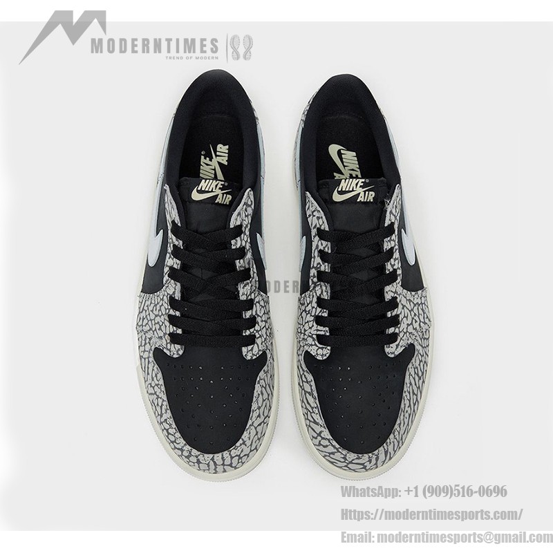 クラシックなブラックとグレーの Air Jordan 1 Low OG “Black Cement” CZ0790-001 クラシックなブラックとグレーの Air Jordan 1 Low OG “Black Cement” CZ0790-001 スニーカー