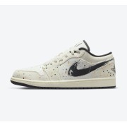 Exclusive Air Jordan 1 Low 'Paint Splatter' DM3528-100 – Limited Edition Artistic Sneakers