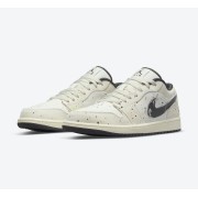 Exclusive Air Jordan 1 Low 'Paint Splatter' DM3528-100 – Limited Edition Artistic Sneakers