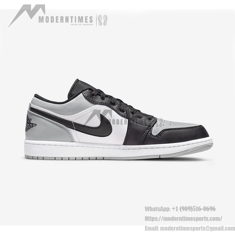 Air Jordan 1 Low 'Shadow Toe' 553558-052 Air Jordan 1 Low 'Shadow Toe' 553558-052 - 時代を超えたブラック&グレークラシックスニーカー