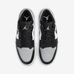 Air Jordan 1 Low 'Shadow Toe' 553558-052 Air Jordan 1 Low 'Shadow Toe' 553558-052 - 時代を超えたブラック&グレークラシックスニーカー