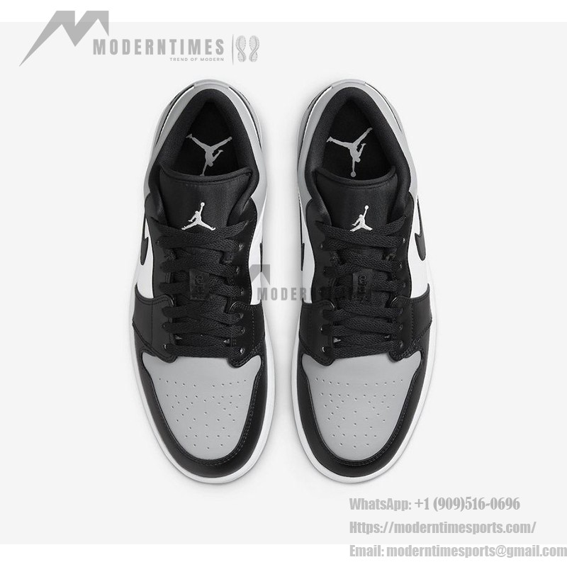 Air Jordan 1 Low 'Shadow Toe' 553558-052 Air Jordan 1 Low 'Shadow Toe' 553558-052 - 時代を超えたブラック&グレークラシックスニーカー