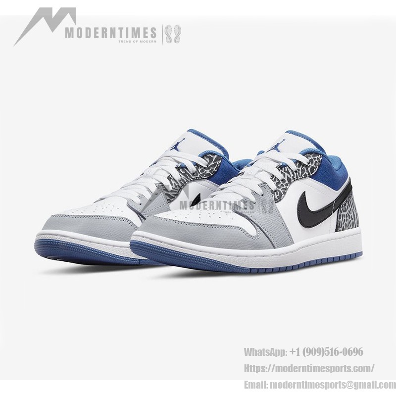 Air Jordan 1 Low 'トゥルー ブルー' DM1199-140 Air Jordan 1 Low 'トゥルー ブルー' DM1199-140 - 時代を超えたブルー&ホワイトのエレガンススニーカー