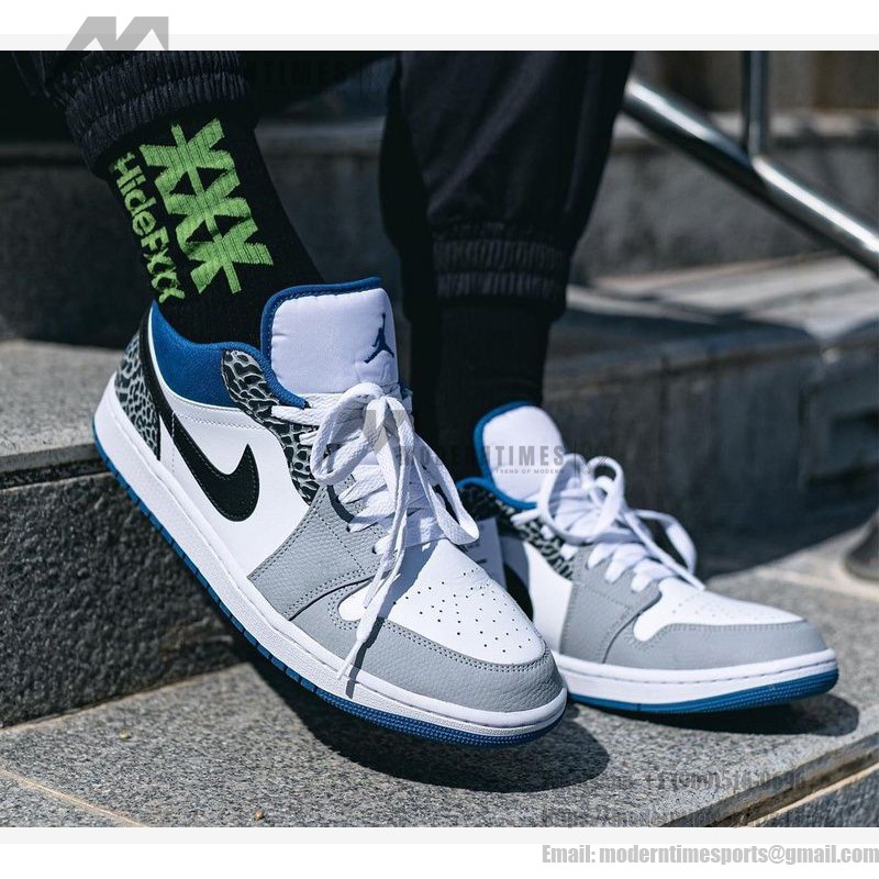 Air Jordan 1 Low 'トゥルー ブルー' DM1199-140 Air Jordan 1 Low 'トゥルー ブルー' DM1199-140 - 時代を超えたブルー&ホワイトのエレガンススニーカー