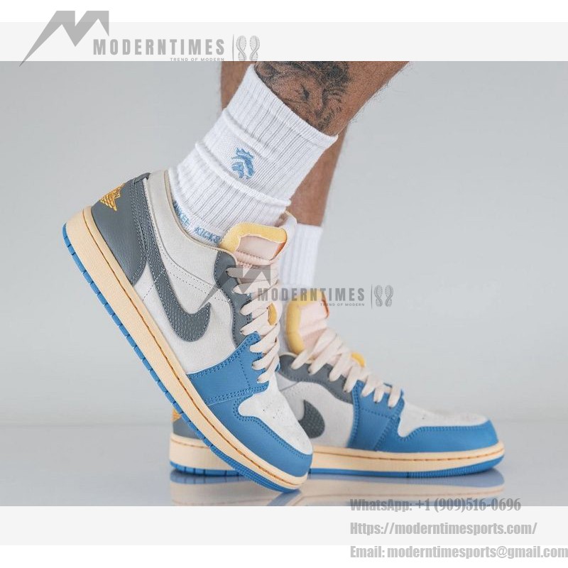 Air Jordan 1 Low 'UNC グレー' DZ5376-469 Air Jordan 1 Low 'UNC グレー' DZ5376-469 - クラシックなプレミアムグレーとユニバーシティブルーのスニーカー