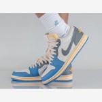 Air Jordan 1 Low 'UNC グレー' DZ5376-469 Air Jordan 1 Low 'UNC グレー' DZ5376-469 - クラシックなプレミアムグレーとユニバーシティブルーのスニーカー