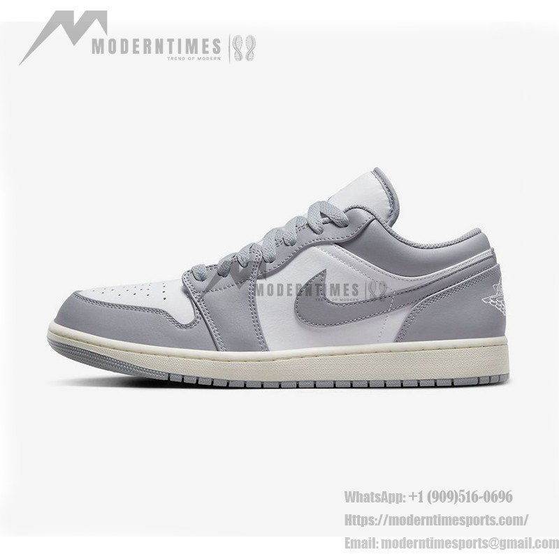 Air Jordan 1 Low "Vintage Grey" クラシックスニーカー Air Jordan 1 Low "Vintage Grey" スニーカー - スタイル 553558-053