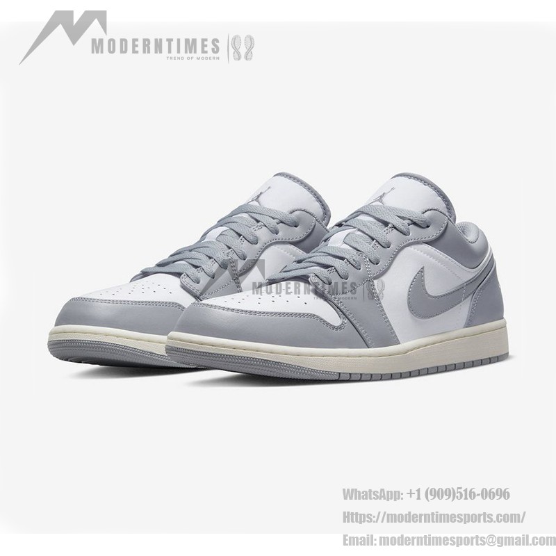 Air Jordan 1 Low "Vintage Grey" クラシックスニーカー Air Jordan 1 Low "Vintage Grey" スニーカー - スタイル 553558-053