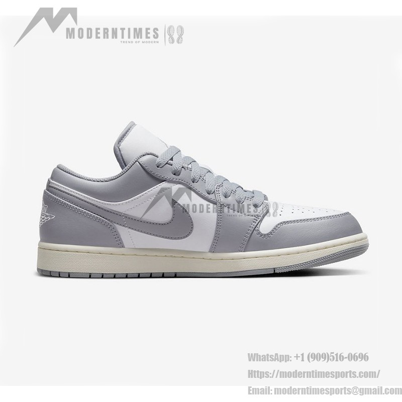 Air Jordan 1 Low "Vintage Grey" クラシックスニーカー Air Jordan 1 Low "Vintage Grey" スニーカー - スタイル 553558-053