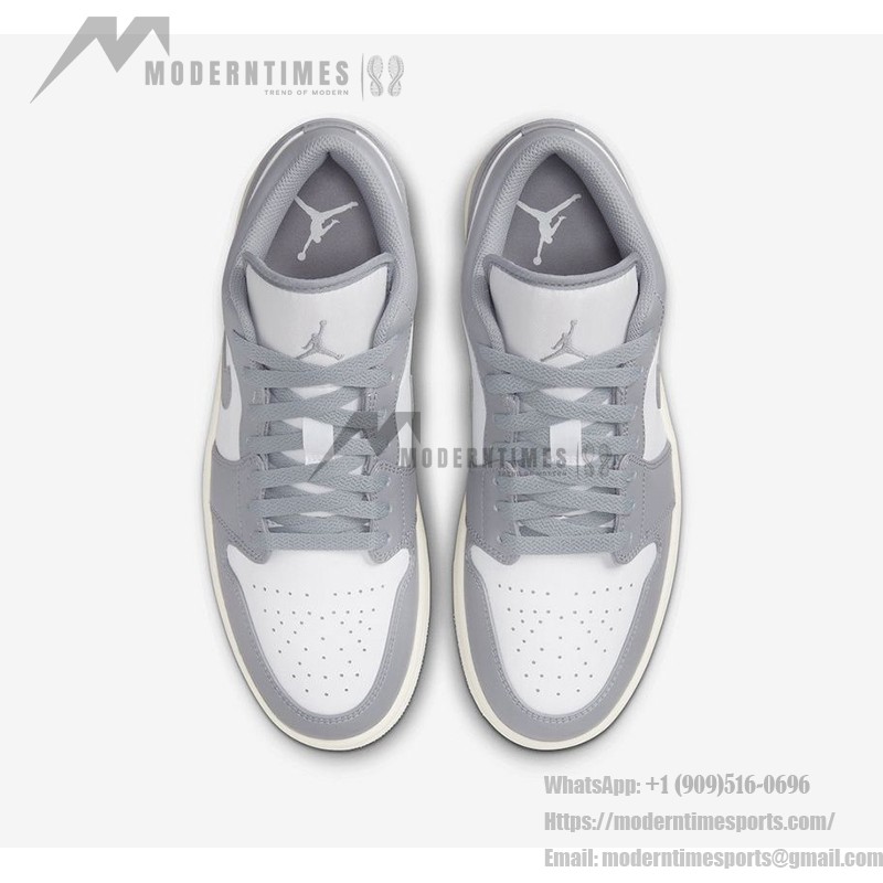 Air Jordan 1 Low "Vintage Grey" クラシックスニーカー Air Jordan 1 Low "Vintage Grey" スニーカー - スタイル 553558-053